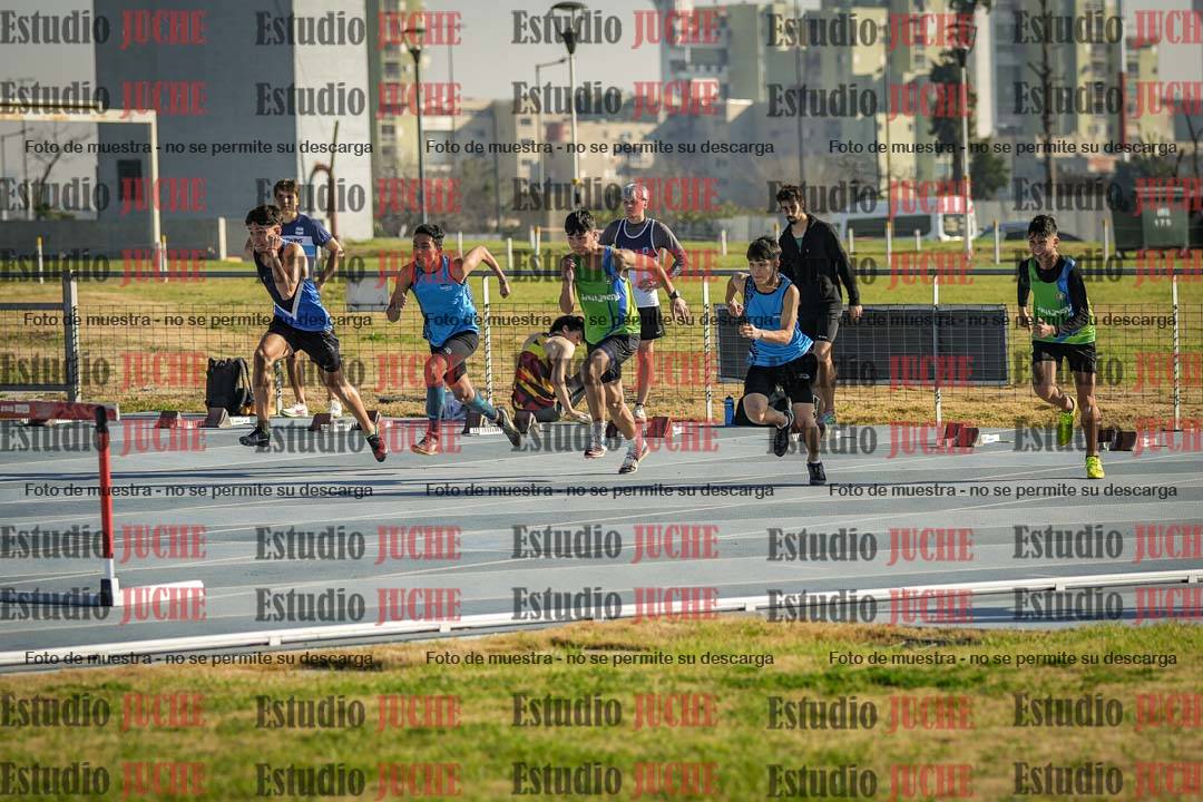 Fotos de los 110 m con vallas de varones