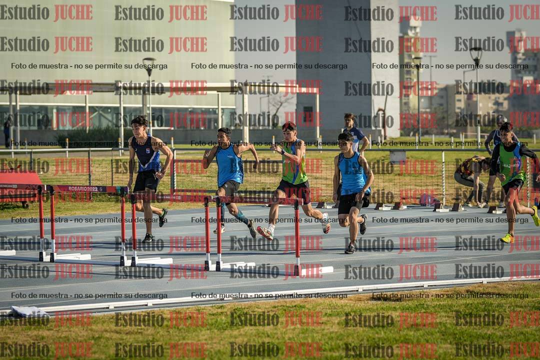 Fotos de los 110 m con vallas de varones