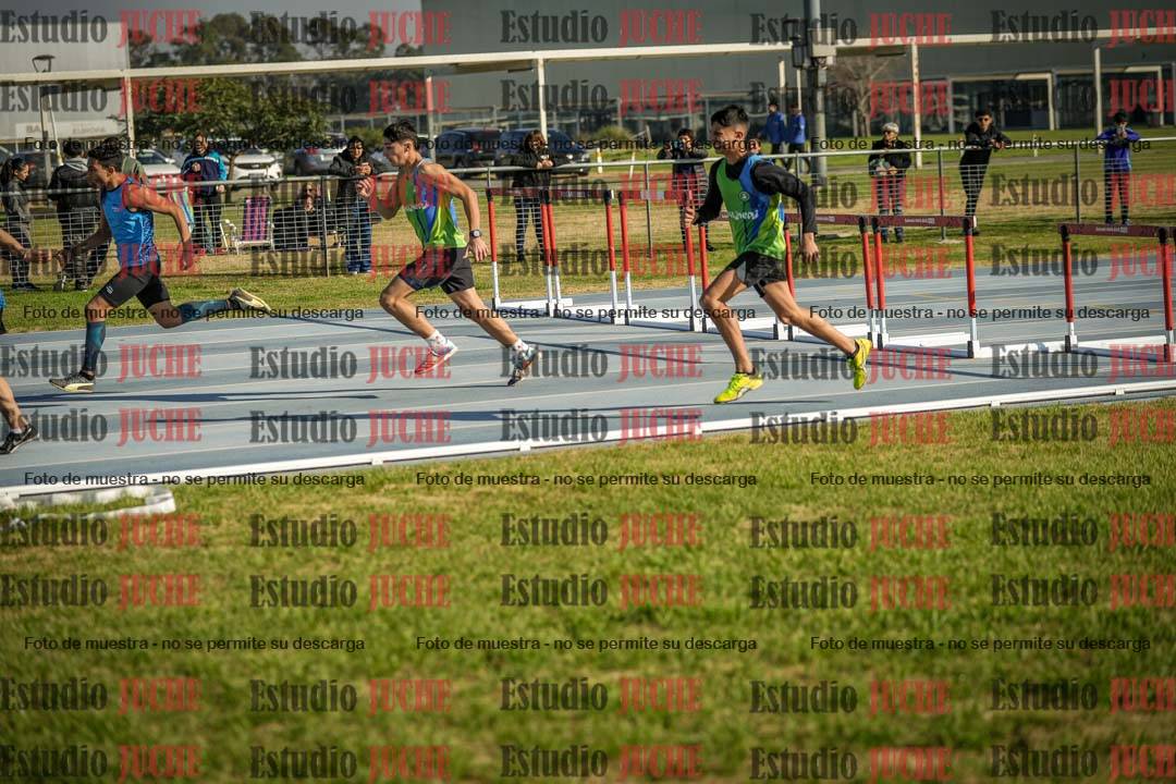 Fotos de los 110 m con vallas de varones