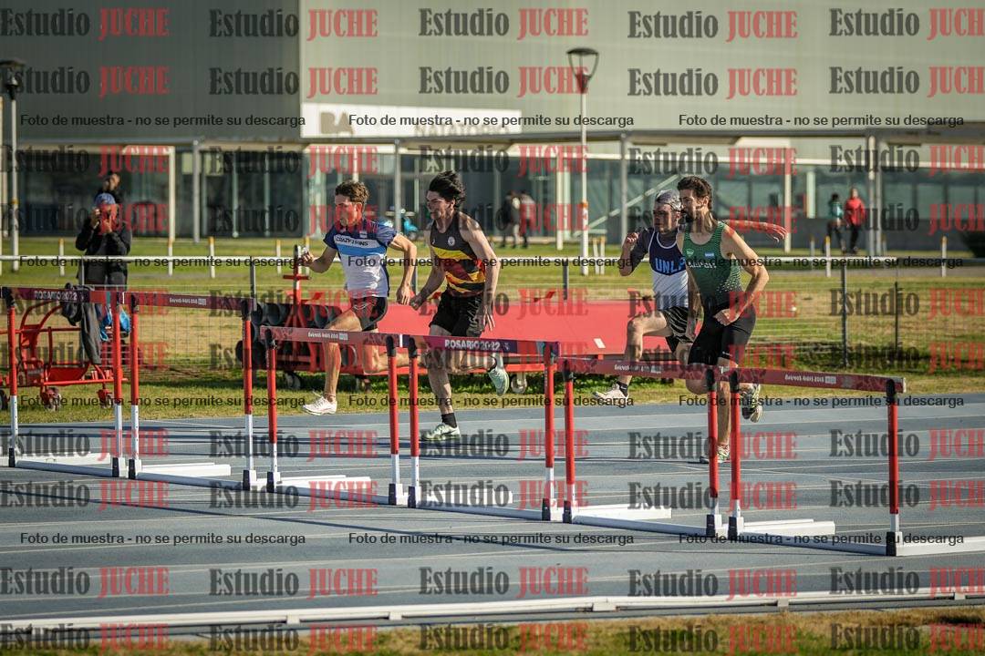 Fotos de los 110 m con vallas de varones