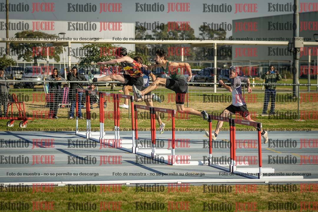 Fotos de los 110 m con vallas de varones