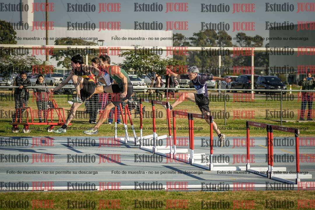 Fotos de los 110 m con vallas de varones
