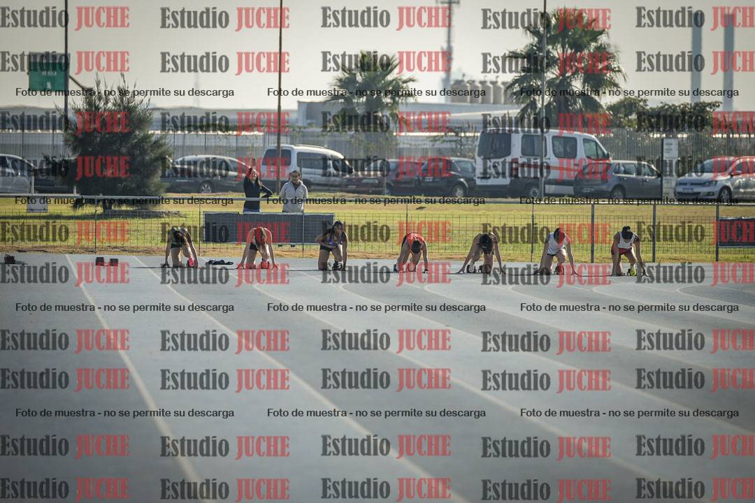Fotos de los 100 m llanos de mujeres