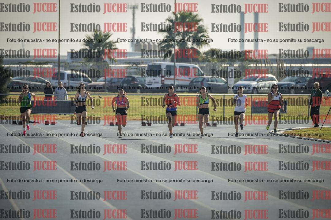 Fotos de los 100 m llanos de mujeres