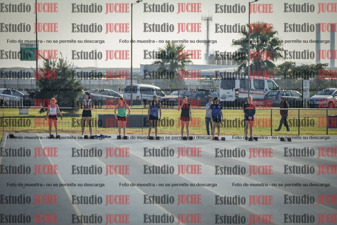 Fotos de los 100 m llanos de mujeres