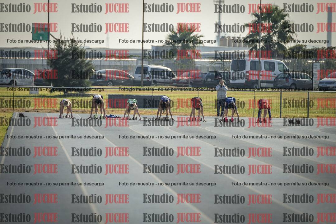 Fotos de los 100 m llanos de mujeres
