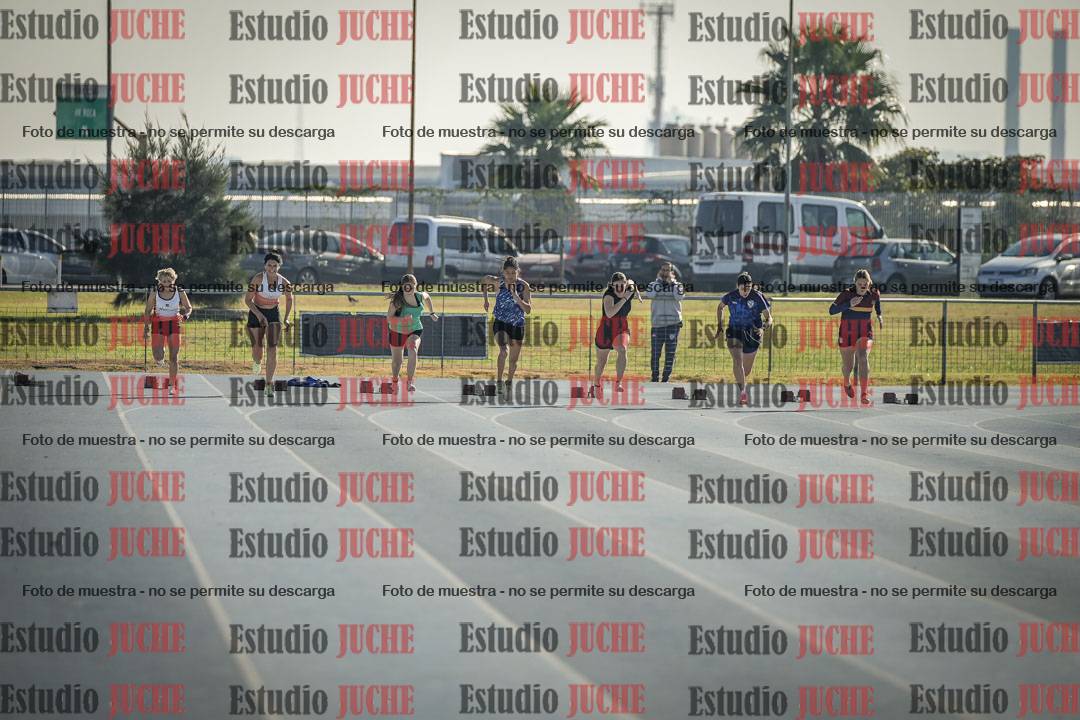 Fotos de los 100 m llanos de mujeres