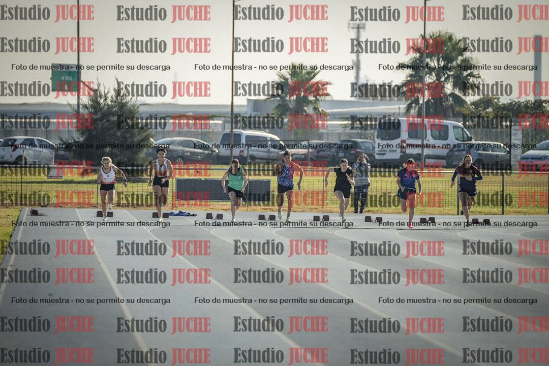 Fotos de los 100 m llanos de mujeres