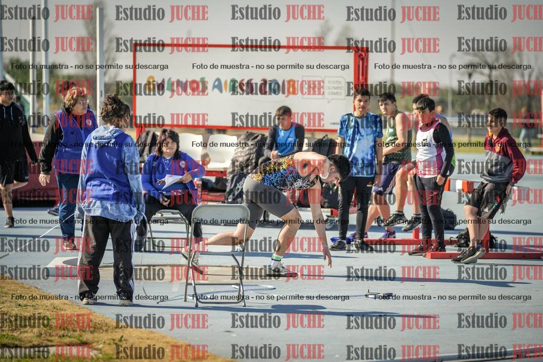 Fotos del lanzamiento de bala de varones