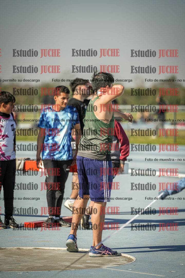 Fotos del lanzamiento de bala de varones