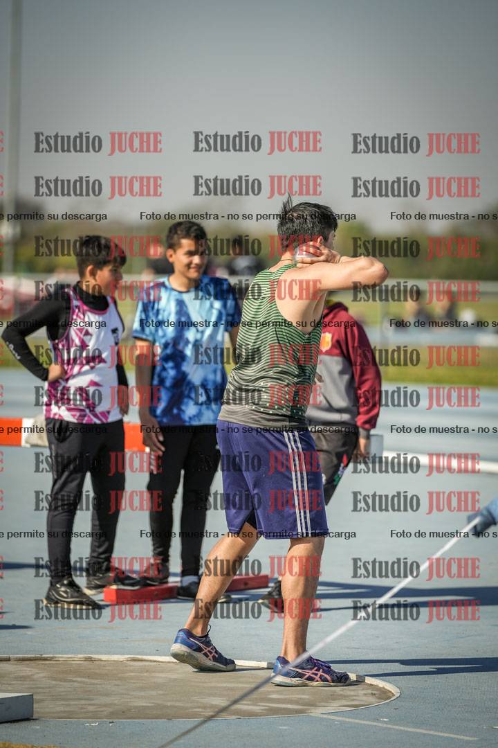 Fotos del lanzamiento de bala de varones