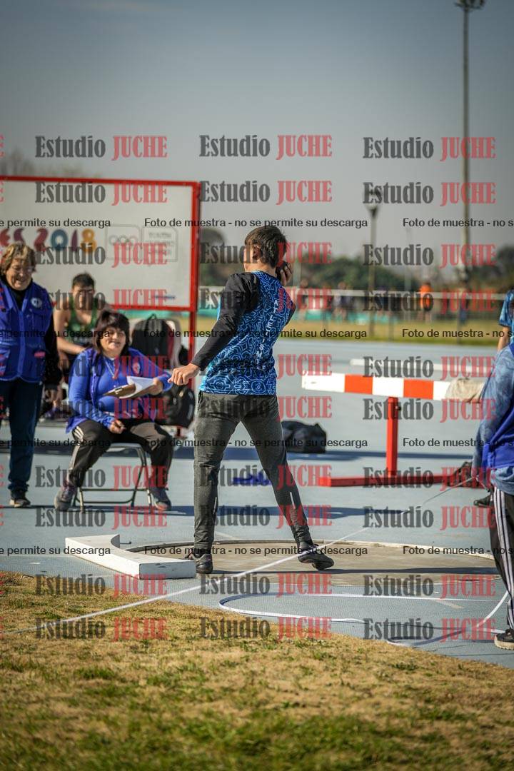 Fotos del lanzamiento de bala de varones