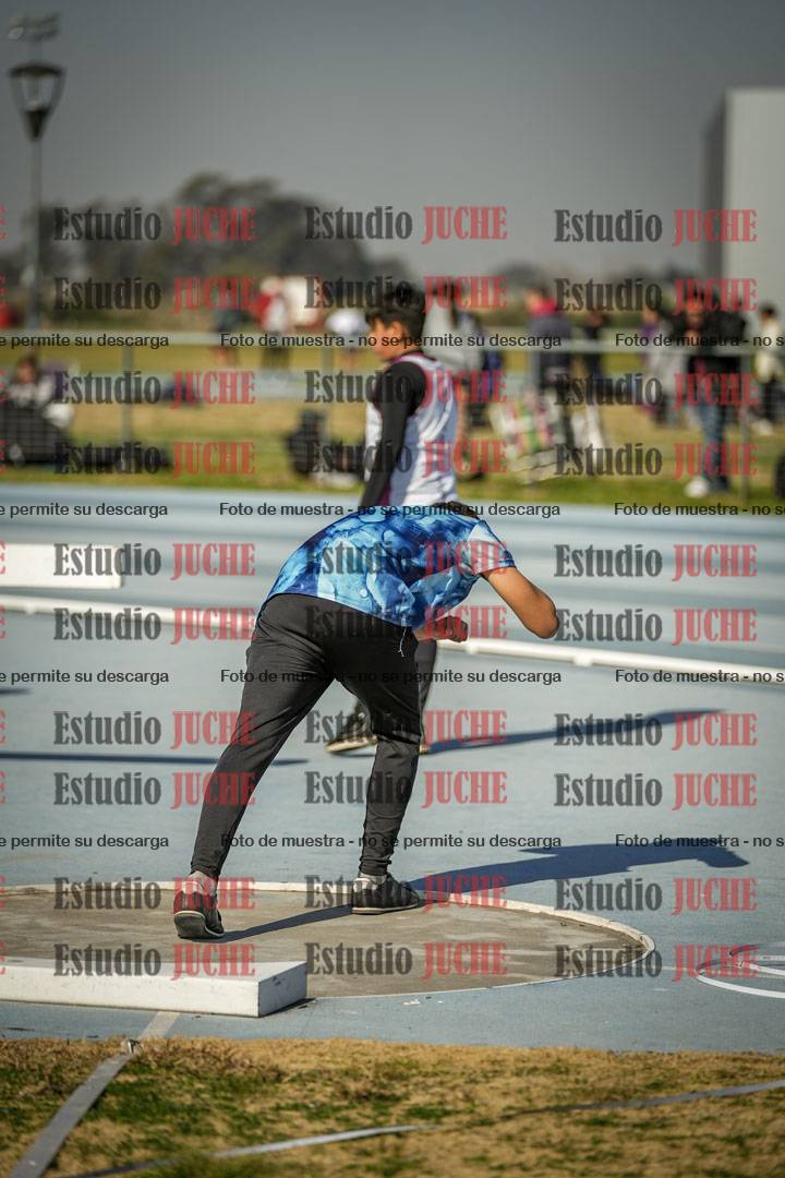 Fotos del lanzamiento de bala de varones