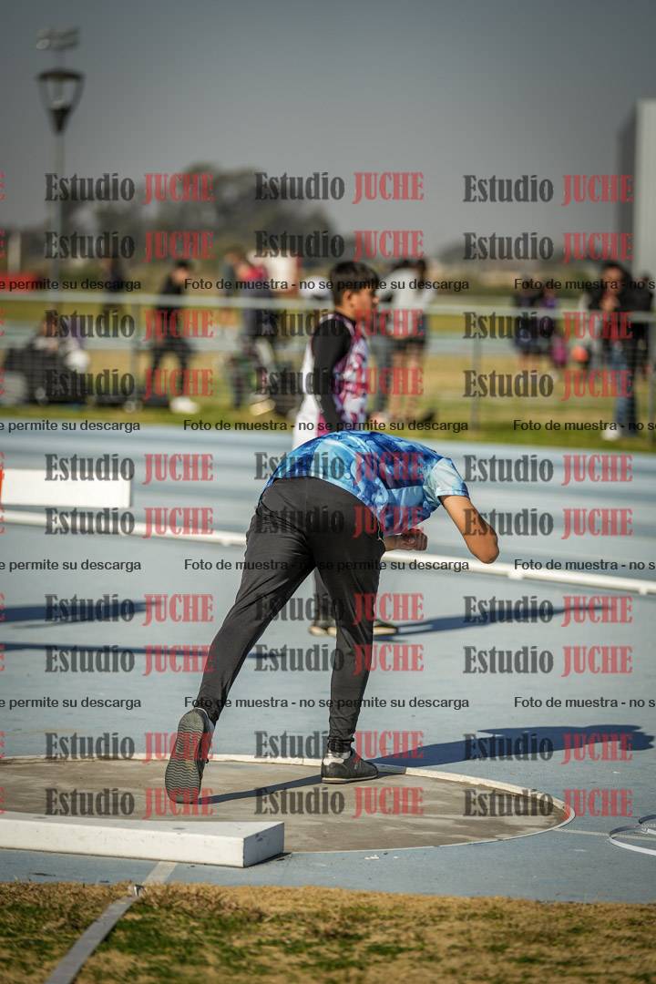 Fotos del lanzamiento de bala de varones