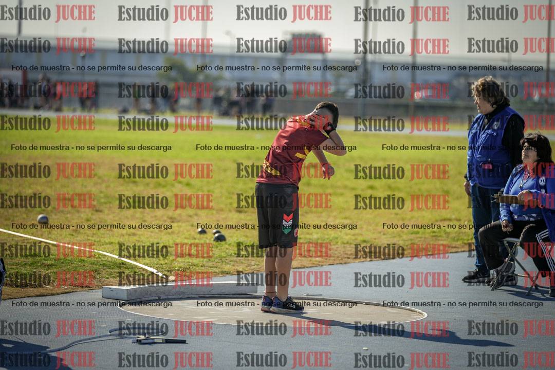 Fotos del lanzamiento de bala de varones