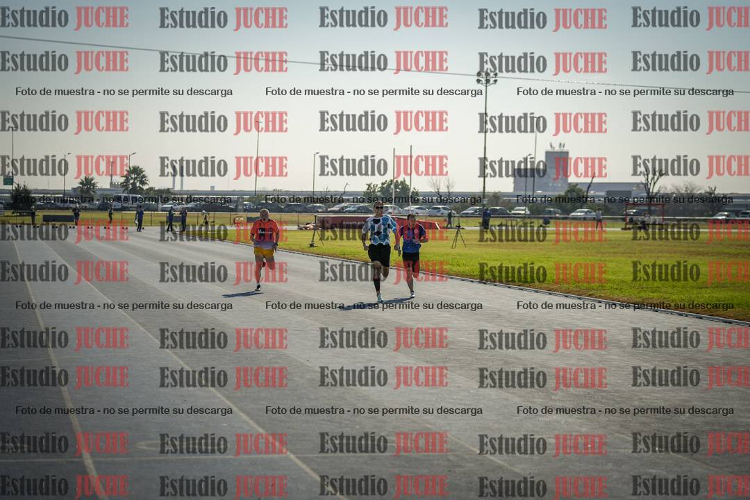 Fotos de los 100 m llanos de varones