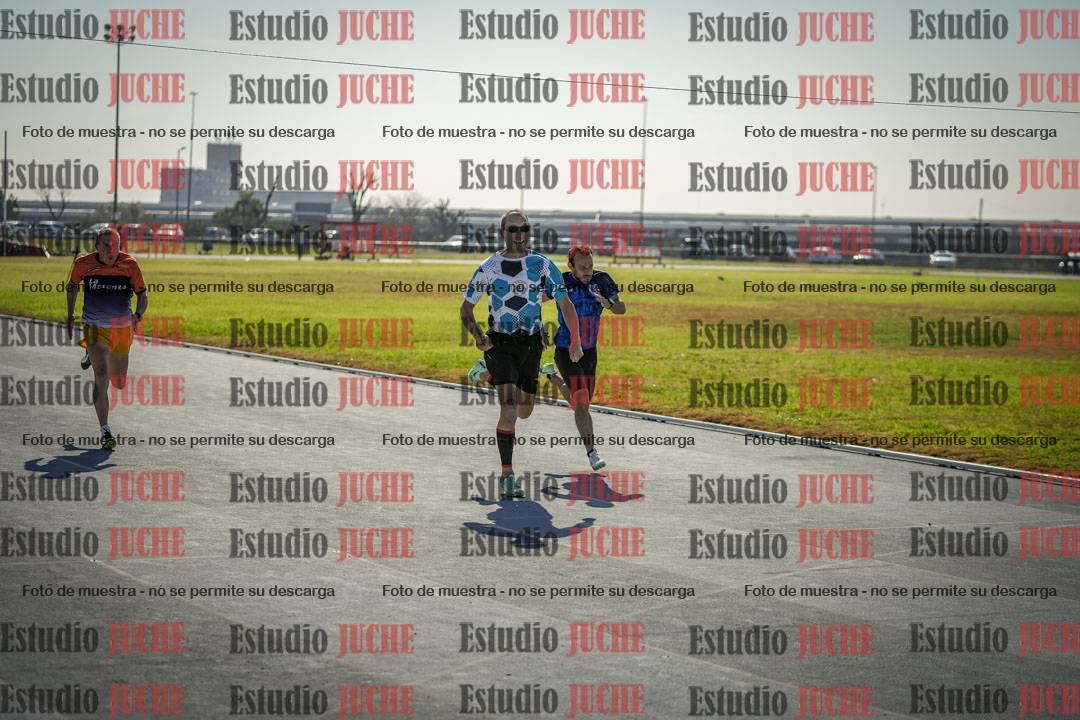 Fotos de los 100 m llanos de varones