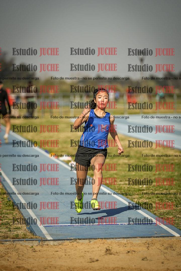 Fotos del salto en largo de mujeres
