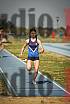 Fotos del salto en largo de mujeres