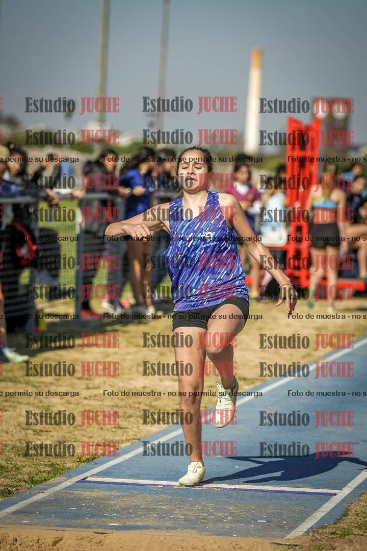 Fotos del salto en largo de mujeres