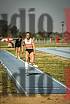 Fotos del salto en largo de mujeres