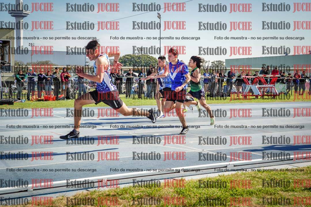 Fotos de los 80 m llanos de varones
