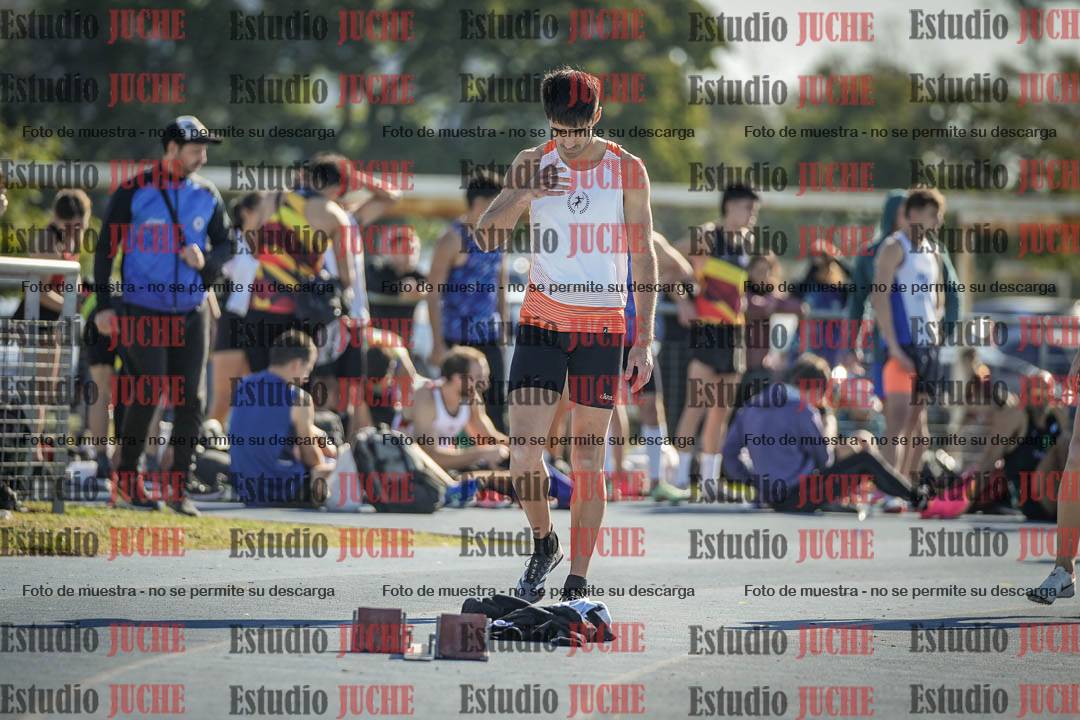 Fotos de los 400 m llanos de varones