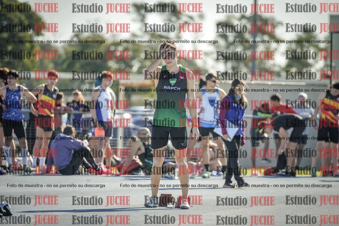 Fotos de los 400 m llanos de varones