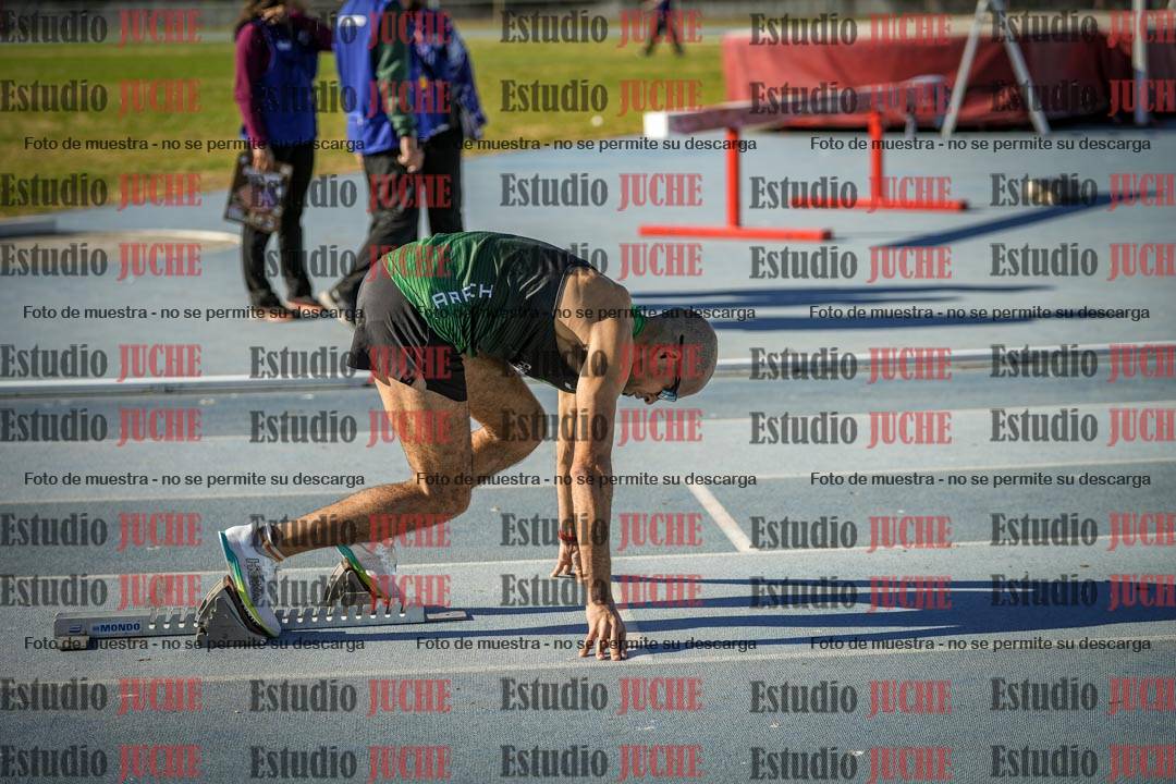 Fotos de los 400 m llanos de varones