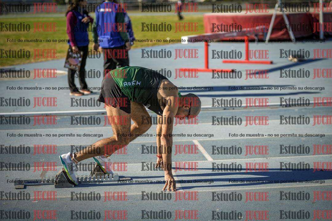 Fotos de los 400 m llanos de varones