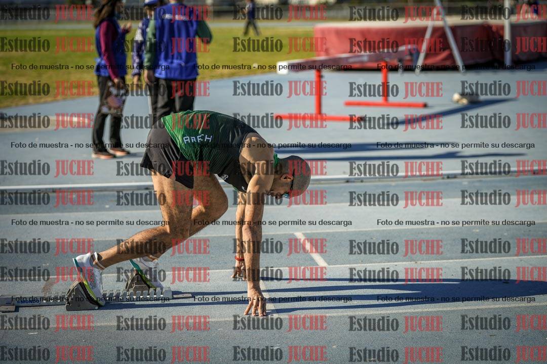 Fotos de los 400 m llanos de varones