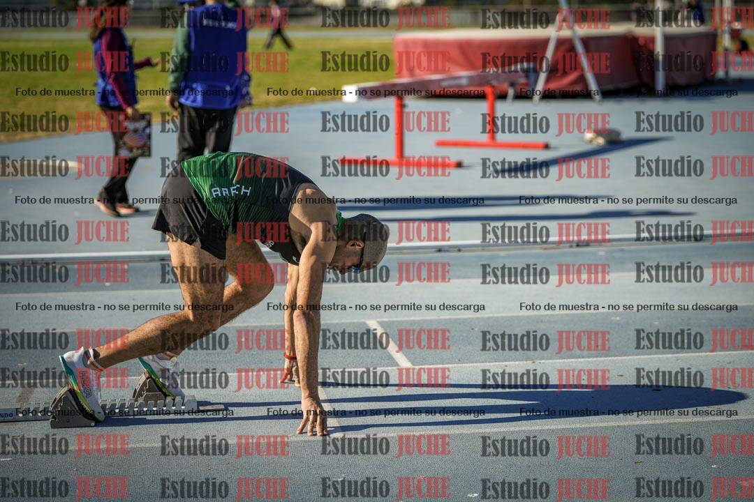 Fotos de los 400 m llanos de varones