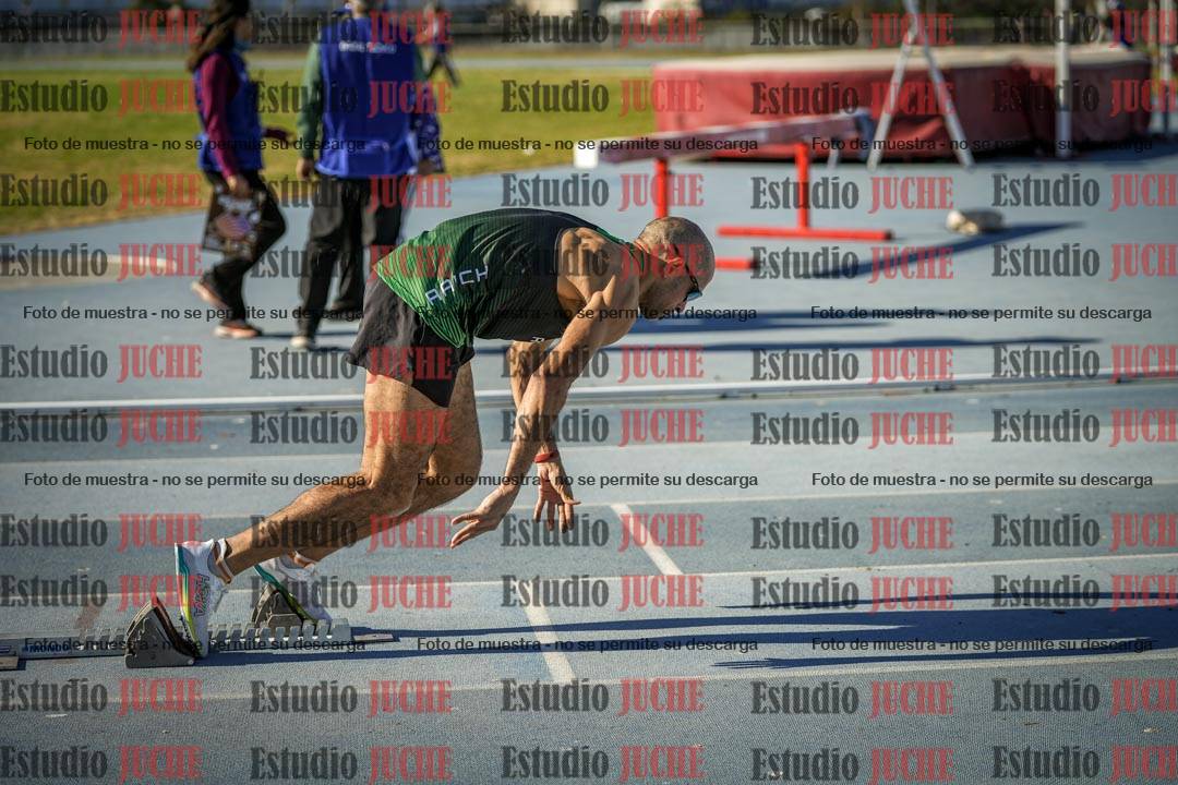 Fotos de los 400 m llanos de varones