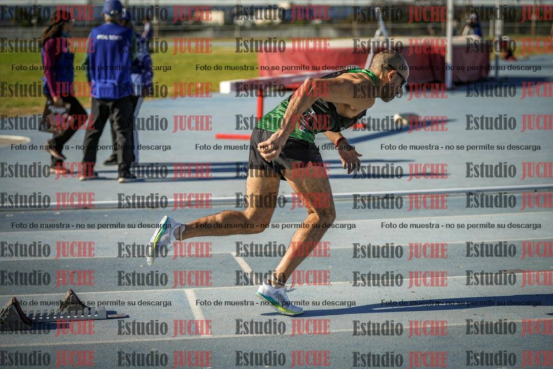 Fotos de los 400 m llanos de varones
