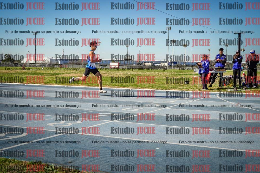 Fotos de los 400 m llanos de varones