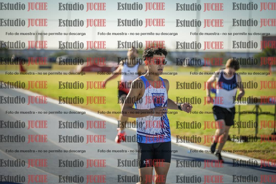 Fotos de los 400 m llanos de varones