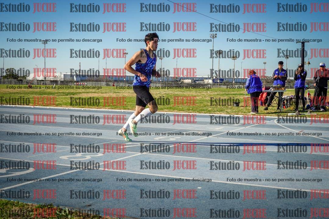 Fotos de los 400 m llanos de varones