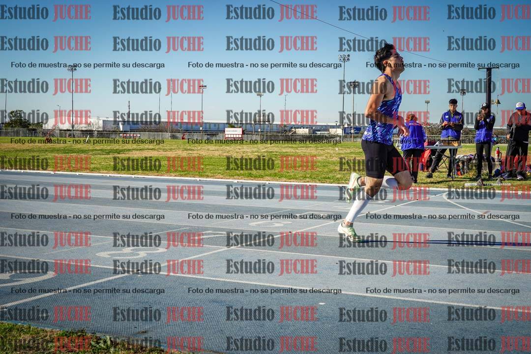 Fotos de los 400 m llanos de varones