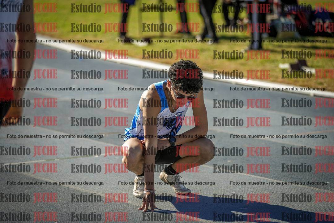 Fotos de los 400 m llanos de varones