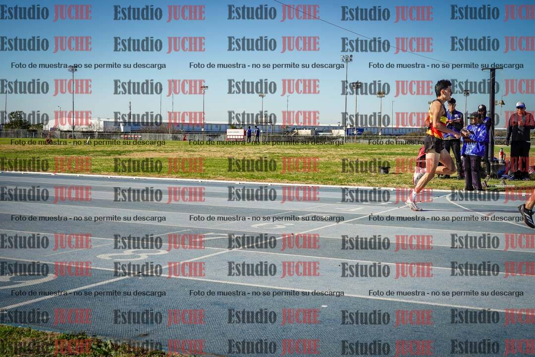 Fotos de los 400 m llanos de varones