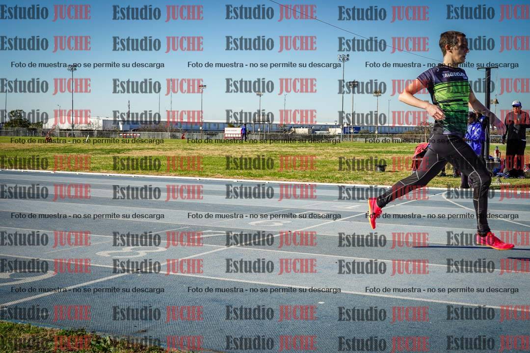 Fotos de los 400 m llanos de varones