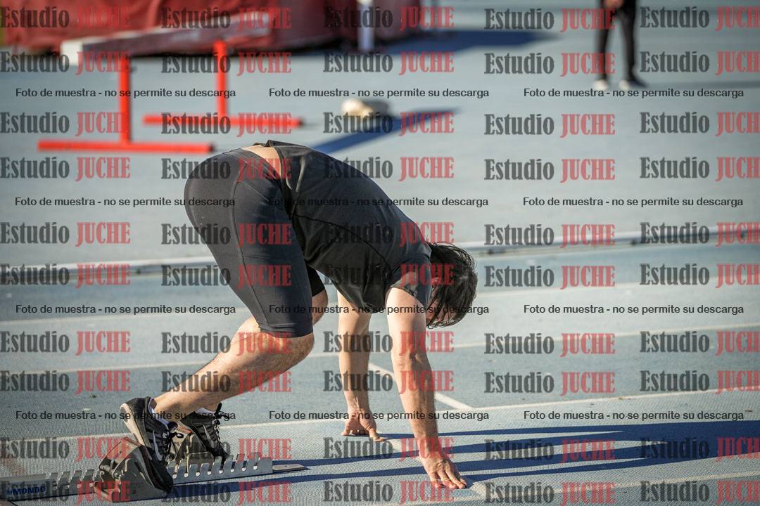 Fotos de los 400 m llanos de varones