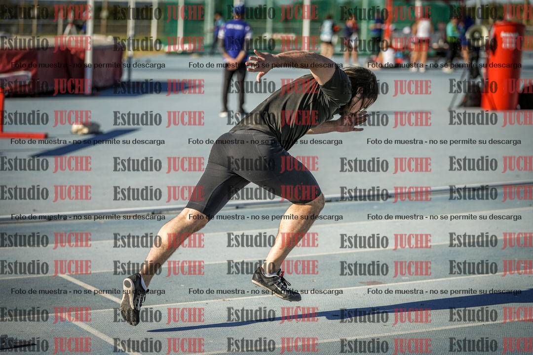 Fotos de los 400 m llanos de varones