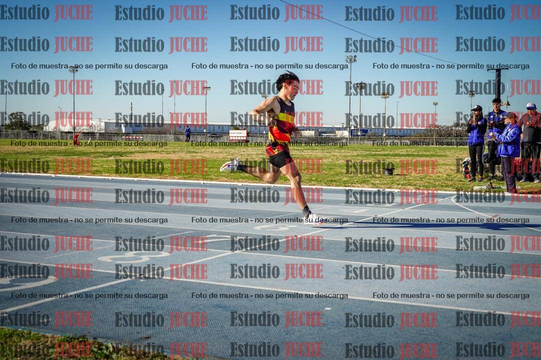 Fotos de los 400 m llanos de varones