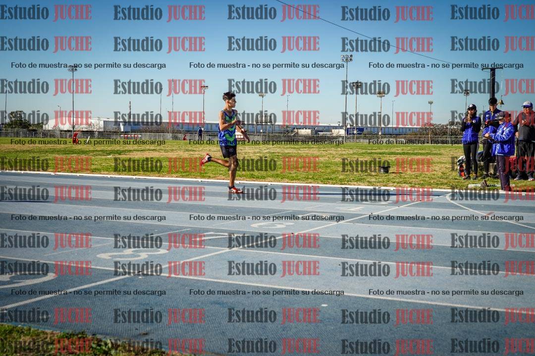 Fotos de los 400 m llanos de varones