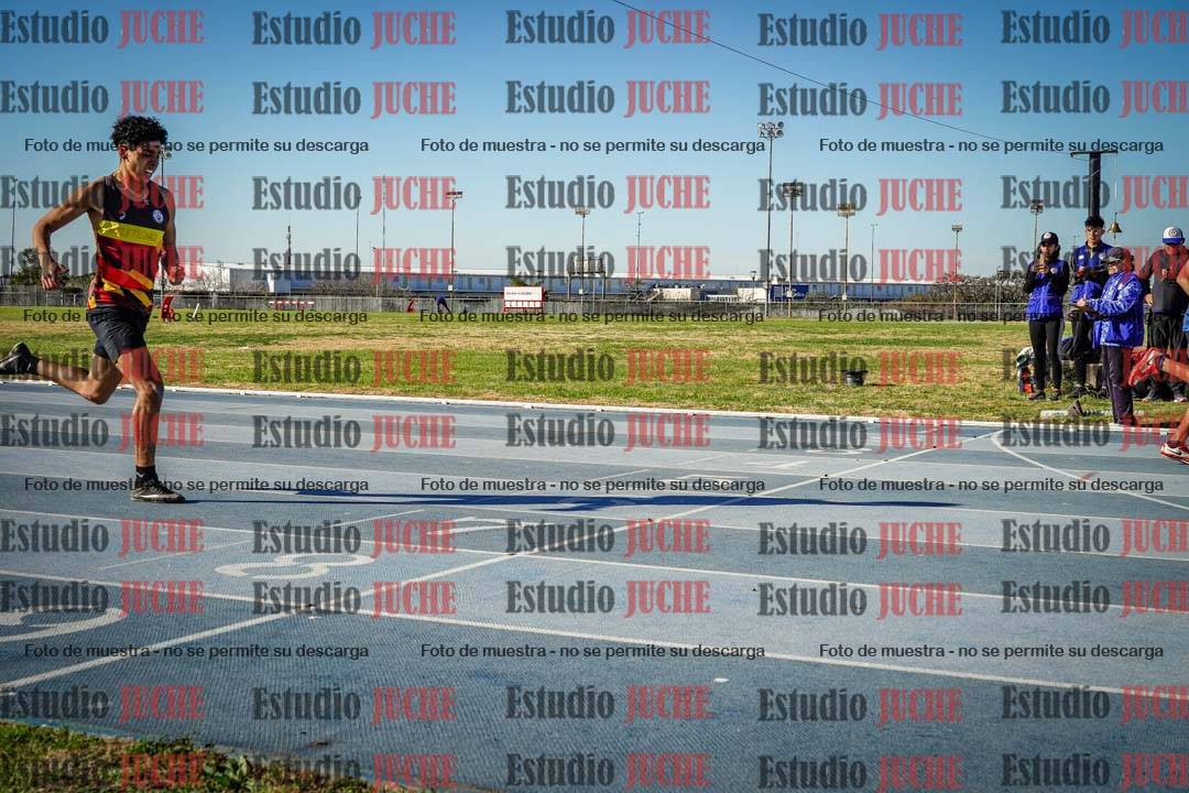 Fotos de los 400 m llanos de varones