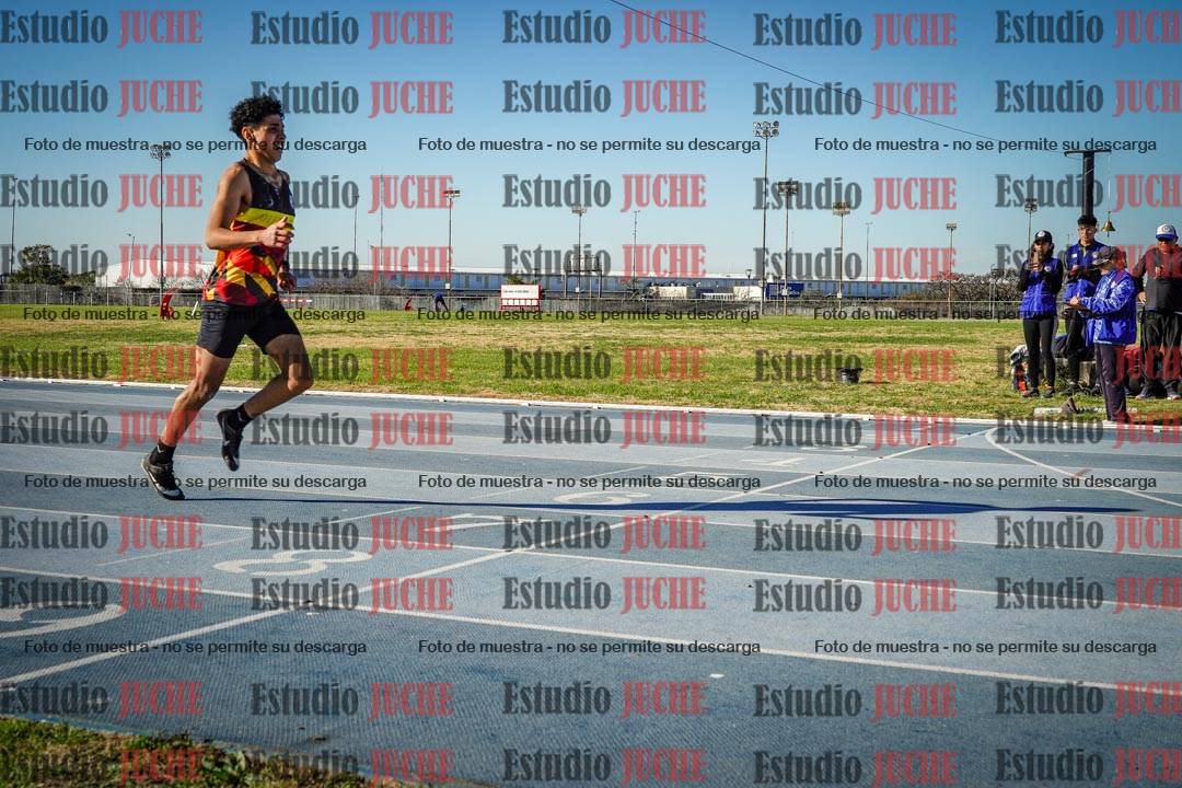 Fotos de los 400 m llanos de varones