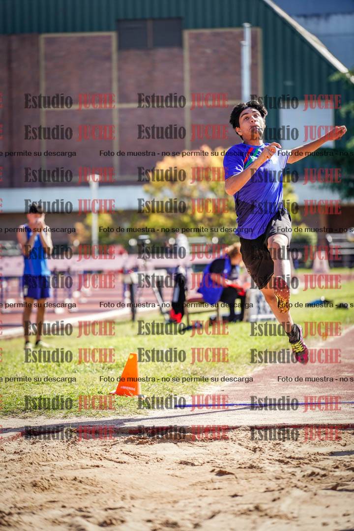 Fotos del salto en largo de varones