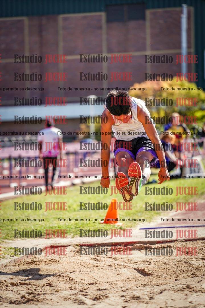 Fotos del salto en largo de varones