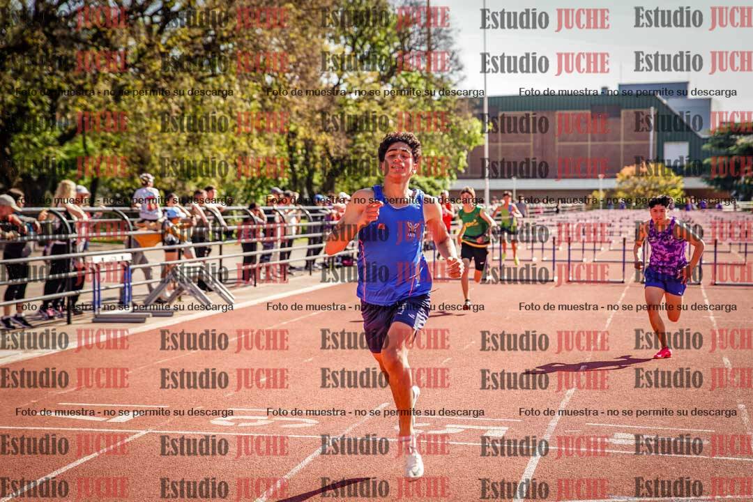 Fotos de los 110 m con vallas de varones